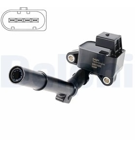 DELPHI GN1103212B1 Bobin A2709060100 A2709060500