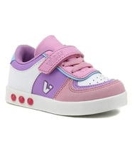 Vicco Sam Işıklı Unisex Çocuk Pembe Spor Ayakkabı