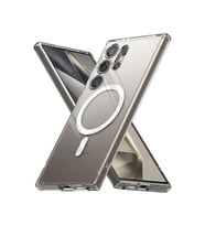 Galaxy S24 Ultra Kılıf Magneticsafe Şeffaf Silikon - Şeffaf