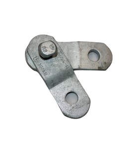 300kN Galvaniz Enerji Hat Bağlantı Aparatı Clevis Link Plate 182909-986-M