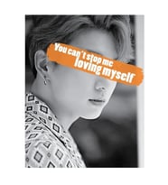 Bts Idol Jungkook Tablo Ahşap Poster Dekoratif Kod3223