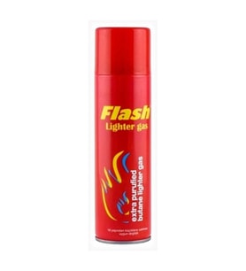 FLASH ÇAKMAK GAZI 270 ML PARLI PÜRMÜZ GAZI