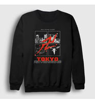 Presmono Unisex Siyah Symbol Anime Tokyo Revengers Sweatshirt 241348tt