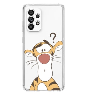 Samsung Galaxy A33 Uyumlu Tigger Tasarımlı Şeffaf Telefon Kılıfı