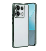 Xiaomi Poco X6 Kılıf Razer Lensli Silikon - Yeşil