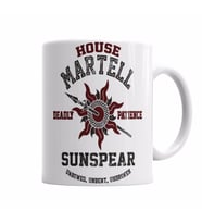 Game of thrones house martell   o  Kupa Bardak Porselen