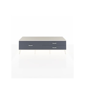 Hyperion TV Ünitesi 3 Çekmeceli  176x44x51 Aytaşı-Aytaşı/Antrasit