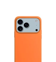 Apple iPhone 17 Pro 6.3'' Liquid Lansman Silikon Kılıf Enerji Turuncusu