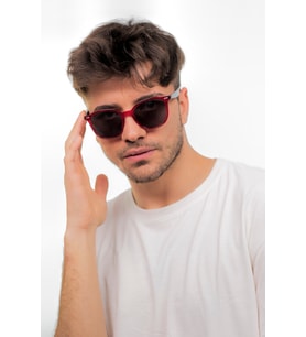 Burgundy Polarize Güneş Gözlüğü