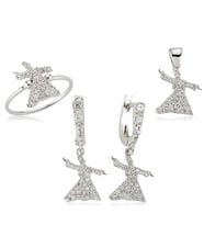 Gümüş Semazen Bayan Set (Standart)
