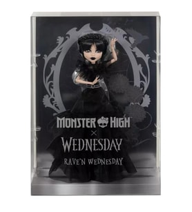 Monster High Wednesday Balo Elbiseli Bebek HXJ03