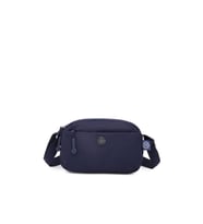Mikro Poly Kumaş Mini Boy Postacı Kadın Çantası 3339 (Koyu Gri)