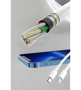 Iphone Tüm Modellerle Uyumlu Hızlı Şarj Kablosu İos 30W