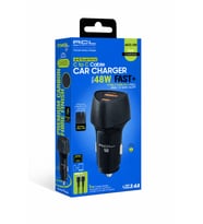 Acl Acc-08 48W Süper Hızlı Araç Şarj Cihazı - PD 30W + QC 3.0 18W Çift Port