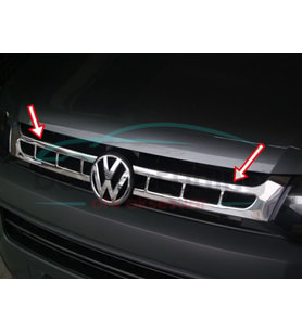 Volkswagen Transporter T6 Panjur Kromu Nikelajı 2010-2015