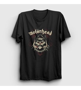 Presmono Unisex Siyah Skull Lemmy Motörhead T-Shirt 69390tt