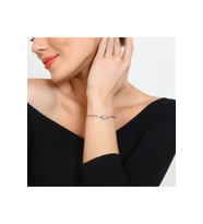 Lotus Çiçeği Bileklik - 925 Ayar Gümüş Bileklik