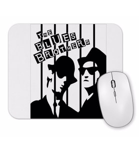 The Blues Brothers Siyah Beyaz Mouse Pad.jpg