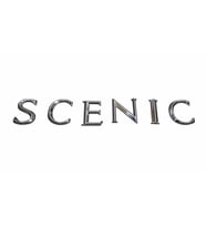SCENIC YAZISI (RENAULT SCENIC 2 ARKA BAGAJ)
