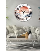 bilge Tasarım retro Duvar Saati 35 x 35 CM (Karışık)