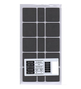 Mobilya Altı Zemin Koruyucu Eva 40*40mm (Siyah)