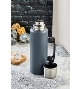 Cooker 1,5 Litre Kulplu Çelik Termos CKR-2085 Zeytin (Turuncu)