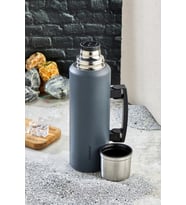 Cooker 1,5 Litre Kulplu Çelik Termos CKR-2085 Zeytin (Turuncu)