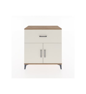 Hyperion Şifonyer 2 Raflı Tek Çekmeceli 2 Kapaklı 88x44x96 Çam-Aytaşı