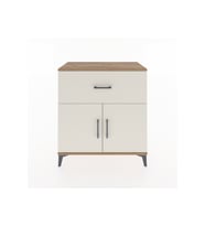 Hyperion Şifonyer 2 Raflı Tek Çekmeceli 2 Kapaklı 88x44x96 Çam-Aytaşı
