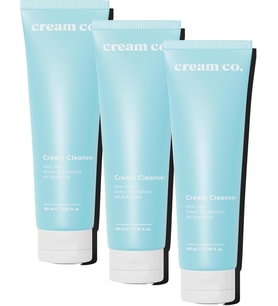 Cream Co. Ph Dengeli Krem Yüz Makyaj Temizleyici, Çift Aşamalı, Yeşil Çay Özü Aloe, Tüm Cilt Tipler