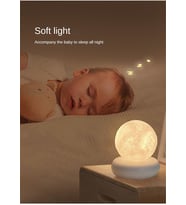Sevimli Karikatür Müzik Kutusu Gece Lambası USB lamba Ev Yatak Odası İçin Bebek Çocuk Lambası