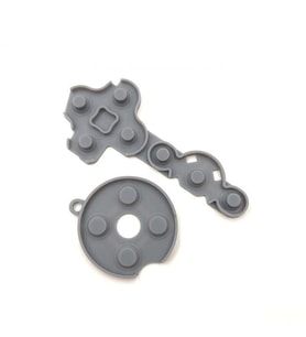 XBOX 360 İç Lastik Seti Rubber Pad D Pad XBOX 360 Kol Tamiri Yedek Parça (Gri)