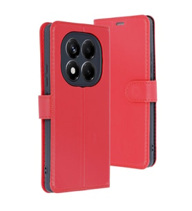 Note 14 4G Kılıf S Kapaklı Kılıf - Kırmızı