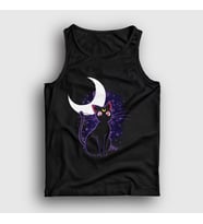 Presmono Unisex Siyah Luna Kedi Kedili Sailor Moon Ay Savaşçısı Atlet 486013tt