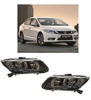 Nilser Honda Cıvıc Fb7 Sağ-Sol Far Lamba XENON MOTORLU 2012-2015