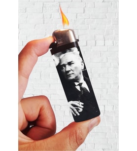 Renkli Atatürk Temalı Gazlı Çakmak, Şık ve Kullanışlı Tasarım
