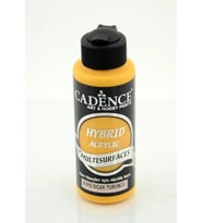 Cadence Hybrid Multisurface Akrilik Boya 120 ml. H-010 SICAK TURUNCU 