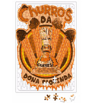 Churros da Dona Florinda Puzzle 240 Parça Yapboz