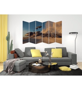 UZAY ARACI BİLİM KURGU MDF TABLO-0956 MODEL-B