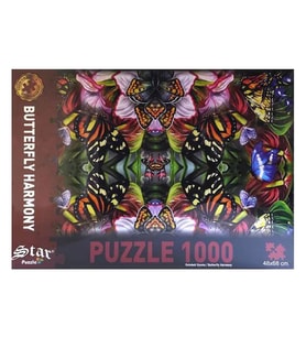 Star Oyun Kelebek Uyumu 1000 Parça Puzzle