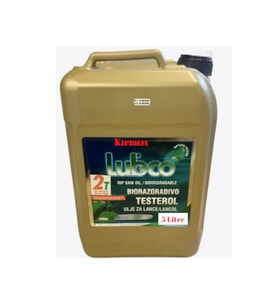 Lubco 2t 0W-20 2 Zamanlı Kırmızı Motosiklet Ve Testere Yağı 5 L