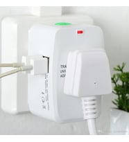 QASUL  Usb Şarjlı Seyahat Adaptörü Amerika Ingiltere Avustralya Çin Arabistan Umre Fiş Priz Dönüştürücü