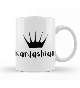 KING DOG Kupa Bardak Porselen
