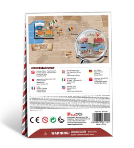 Cubic Fun 3D 18 Parça Puzzle Türk Halk Evi 2