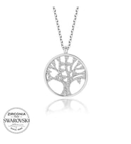 TaşlıHayat Ağacı  925 Ayar Gümüş Kolye