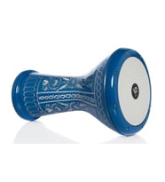 AYDIN MÜZİK Büyük Boy Mavi Desenli Darbuka+Kılıf