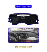 Chery Tiggo 7 PRO TORPİDO KORUMA HALISI MAVİ KENAR