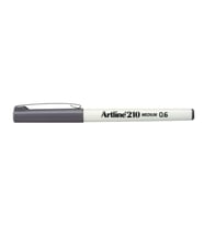 Artline 210N Keçe Uçlu Yazı Kalemi 0,6mm Gri 