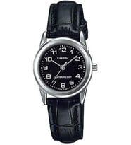Casio LTP-V001L-1BUDF Kadın Kol Saati (Siyah)