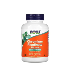 Chromium Picolinate, 200 mcg, 250 Veg Capsules